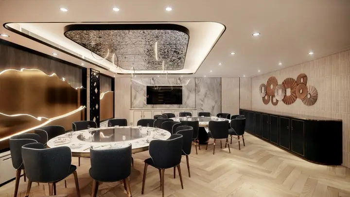Banquet room · Design visual