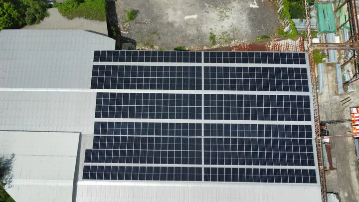 New Territories · Solar panel installation